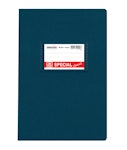 Typotrust Τετράδιο Ριγέ A5  48φυλλο Special Classic Σκούρο Μπλε Με καρφίτσα 4008