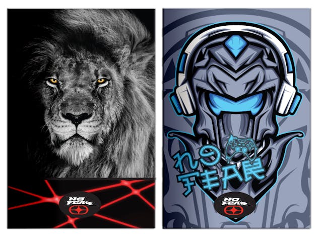 BMU - B5 Τετράδιο Καρφίτσα 17x25cm 40φύλλων  NO FEAR LASER LION - AVATAR  348-30400