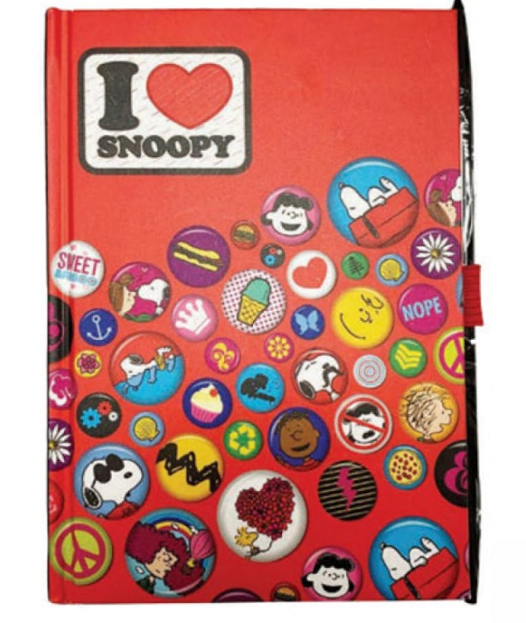A6 Σημειωματάριο με Στυλό SNOOPY Notebook with Pen 11x15cm  BMU 365-03009