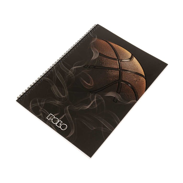 B5 Τετράδιο Σπιράλ  DESIGN 2 Θεμάτων 60 φύλλων 17x25  9-19-001-8380