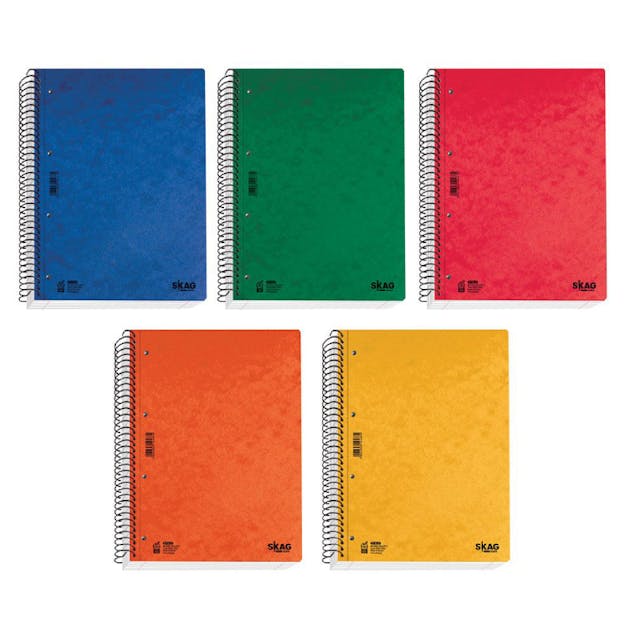 SKAG - A4 Τετράδιο Σπιράλ 21x29 60 φύλλων 2 Θεμάτων Ριγέ UNIVERSITY STYLE  N.2300 124867