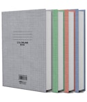 Salko Paper Τετράδιο Ριγέ Β5 96φυλλο Colorline (Διάφορα Χρώματα) 7971 με λευκές σελίδες