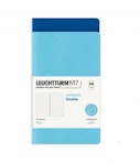 Leuchtturm1917 A6 Jottbook Double Dotted Soft Cover Ice and Royal Blue - 2 x Α6 Σημειωματάρια | 9x15 59 pages 80gr  362717