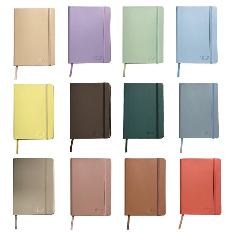 A5 Notebook Τετράδιο Σημειωματάριο Μαλακό 64 φύλλων Ριγέ  Skag 302425