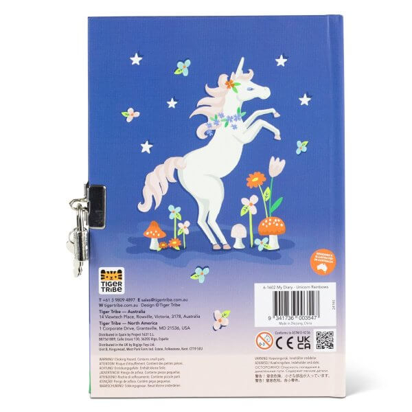 KREMLIS - A5 Σημειωματάριο 14x21cm  με κλειδί Μονόκερος 10712