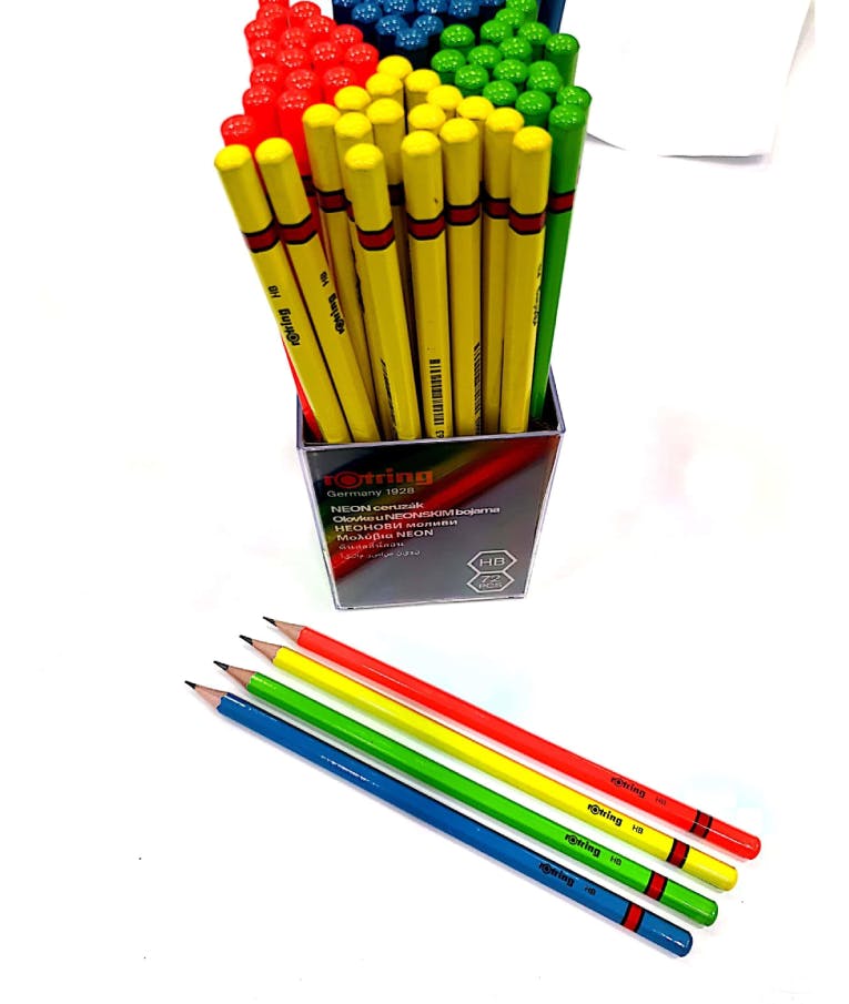 Μολύβι γραφίτη Rotring Neon HB σε διάφορα χρώματα (Διάφορα χρώματα)  G/Y/P/B 1408.0020 2090065