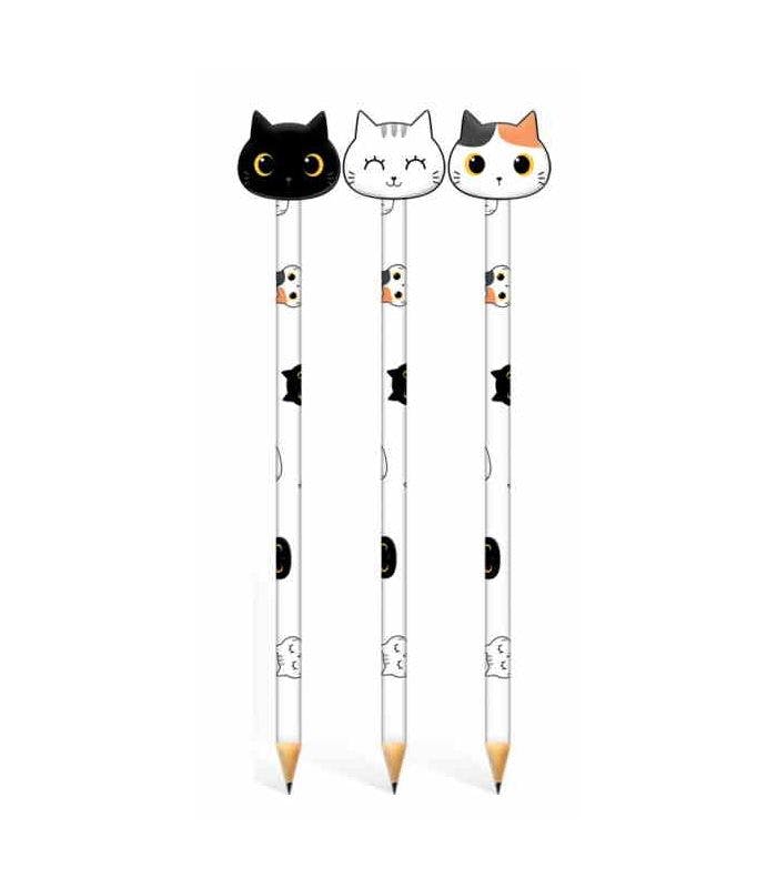HB Μολύβι Ξύλινο Cats Total Gift   SA  XL1894