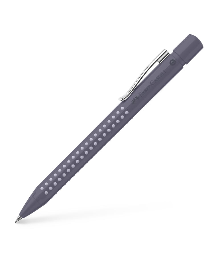 Faber-Castell Grip 2010 Μηχανικό Μολύβι 0.7mm με Γόμα σε Γκρι (Ανθρακί) Dapple Grey Χρώμα