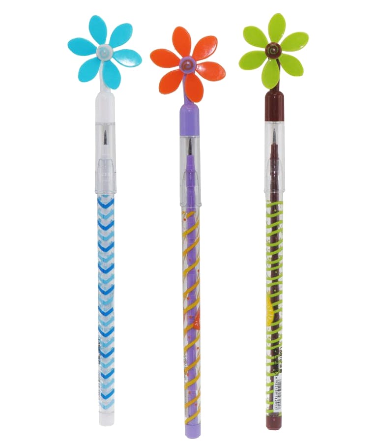 The Littles Μαγικά Μολύβια Λουλούδι Ανεμόμυλος - Magic Pencils Flower Windmill Διάφορα Χρώματα  646512
