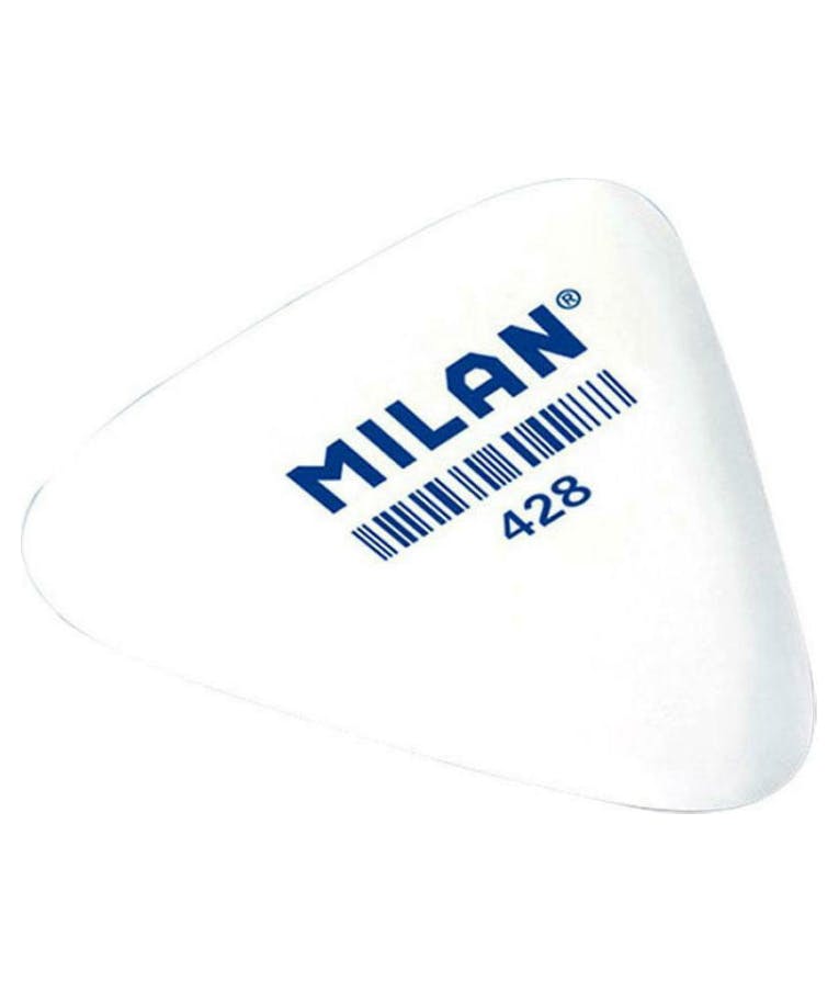 Milan Γόμα Λευκή Συνθετική Τριγωνική  428  PMM428