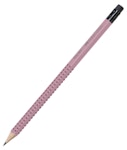 Faber Castell Μολύβι GRIP Roze Shadow με Γόμα Ροζ 217237