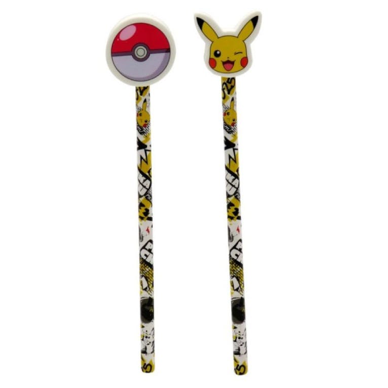 Graffiti Μολύβι POKEMON με γόμα σε διάφορα σχέδια ποκεμόν  09486