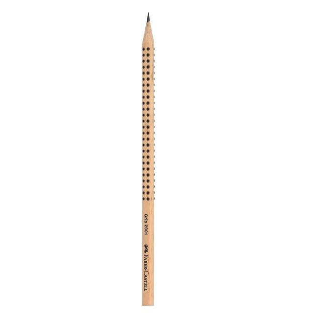 Faber Castell Μολύβι GRIP 2001 ΗΒ  Φυσικό Χρώμα με Μαυρο 217053