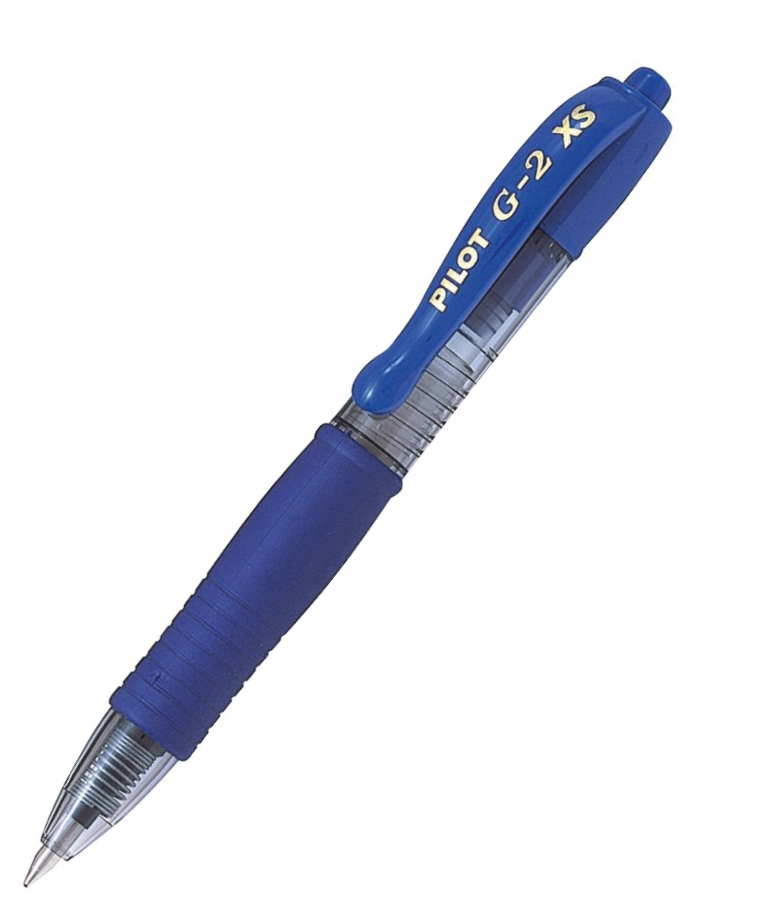 PILOT - Pilot Στυλό Gel 0.7mm με Μπλε Mελάνι και Κουμπί G-2 Pixie Mini BL-G2-XS-7L