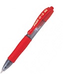 Pilot Στυλό Gel 0.7mm με Κόκκινο Mελάνι και Κουμπί G-2 Pixie Mini BL-G2-XS-7R