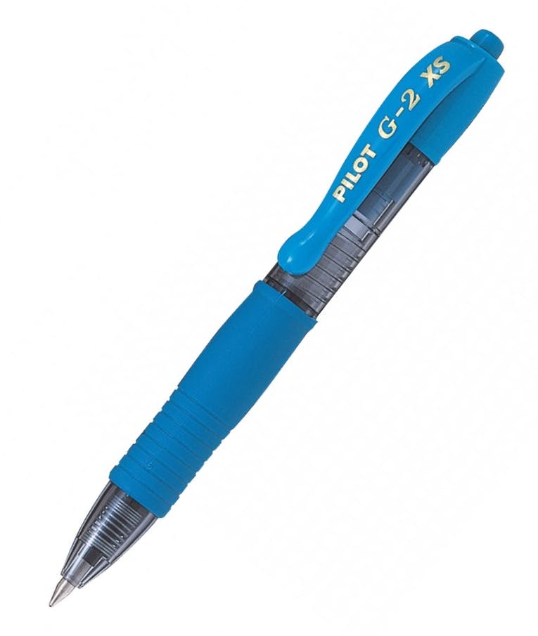 PILOT - Pilot Στυλό Gel 0.7mm με Σιελ Mελάνι και Κουμπί G-2 Pixie Mini BL-G2-XS-7R