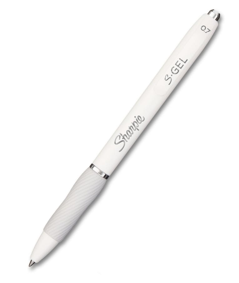 Sharpie Στυλό Fashion Medium Point με Κουμπί S GEL 0.7 Μπλε Μελάνι και Λευκό Πλαστικό Σώμα 2162641