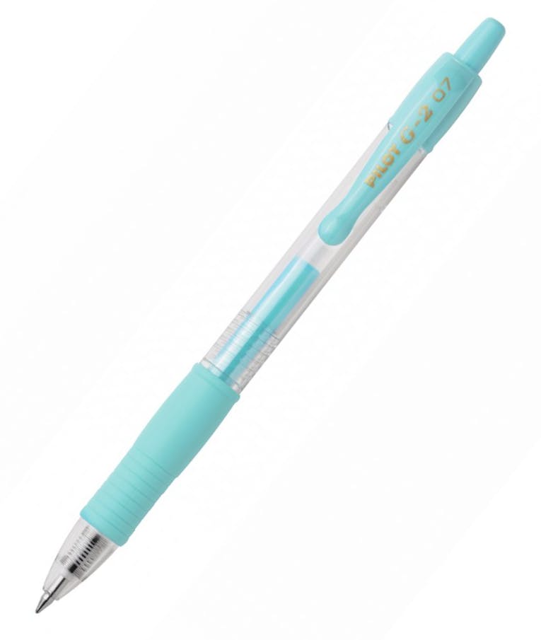 Στυλό Pilot G2 Pastel 0.7 Fine Παστελ Γαλάζιο με κουμπί BL-G2-7PAL
