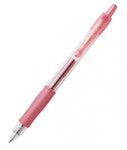 Στυλό Pilot G2 Pastel 0.7 Fine Μεταλλικό Ροζ με κουμπί BL-G2-7-MP