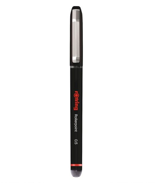 ROTRING - Rottring Rollerpoint Στυλό Μαρκαδοράκι 0.5mm Black Μαύρο 2146103