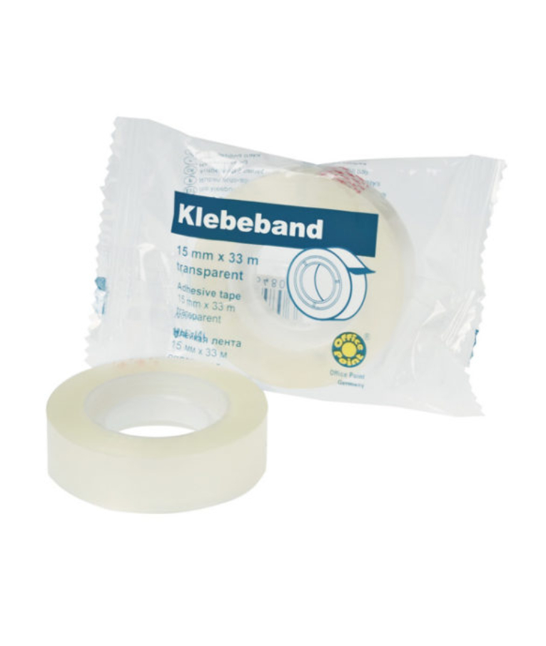  - Σελοτέιπ Διάφανο 15mmx33m Klebeband Tranparent Adhesive tape