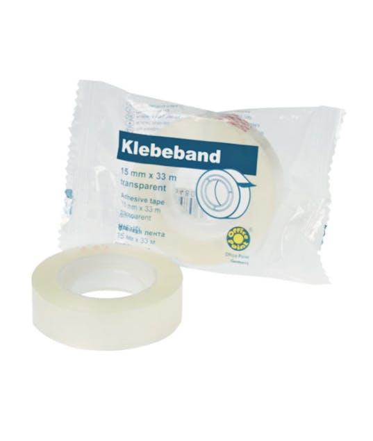 - Σελοτέιπ Διάφανο 15mmx33m Klebeband Tranparent Adhesive tape