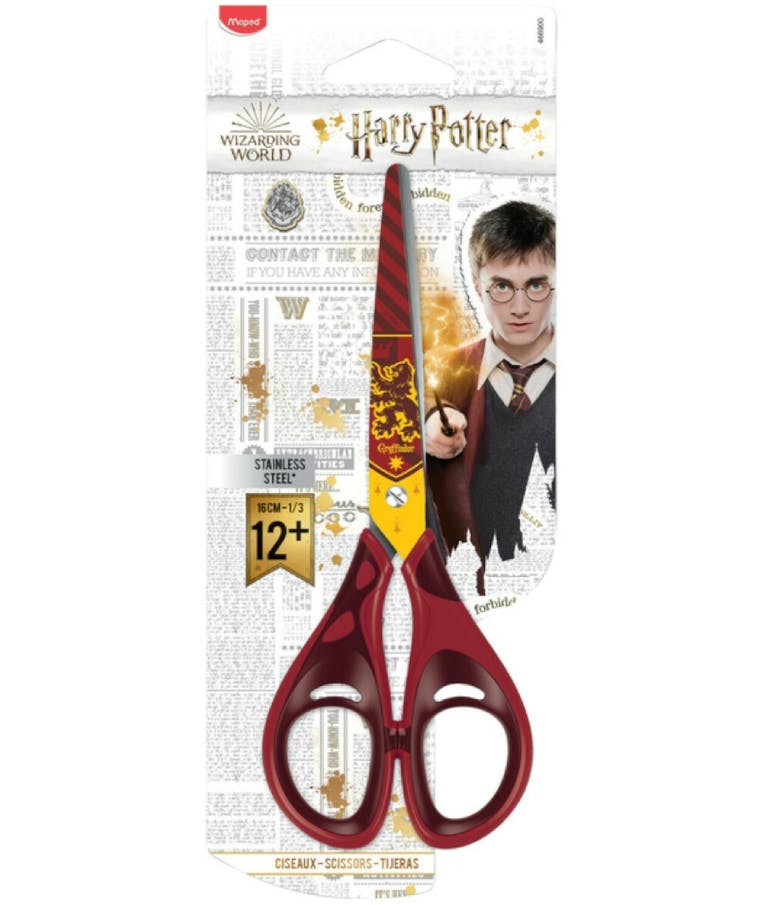 Maped Ψαλίδι Σχολικό Harry Potter GRYFFINDOR  16εκ.  στρόγγυλες άκρες σε Blister 466900