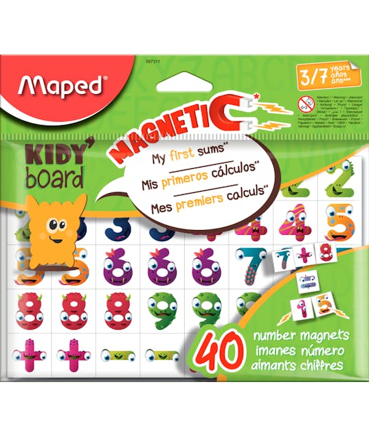 MAPED - Maped Μαγνητάκια Αριθμοί 40 τεμάχια - 40 Number Magnets 587311