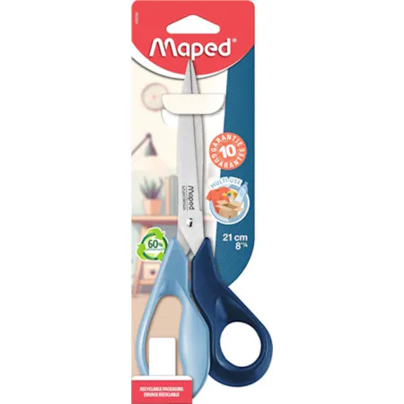 MAPED - Maped Office Soft Advanced Ψαλίδι 21 εκ Ασύμμετρο σε Blister 499100