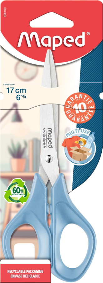 MAPED - Maped Office Soft Advanced Ψαλίδι 21 εκ Συμμετρικό σε Blister 496100