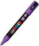 Ανεξίτηλος Μαρκαδόρος Bullet Violet 12 Μωβ Uni-ball Posca 1.8-2.5 PC-5M για κάθε επιφάνεια