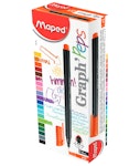 Maped Graph' Peps Μαρκαδοράκι 0.4 Πορτοκαλί FRUITY ORANGE 09 749116