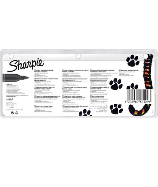 SHARPIE - Μαρκαδόροι Ζωγραφικής Sharpie Fine Permanent Ανεξίτηλοι 1.0 Σετ 28τμχ 2061338