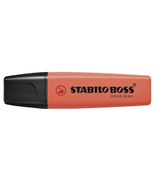 STABILO - Stabilo Μαρκαδόρος υπογραμμίσεως Boss 70/140 Pastel Coral Red Παστελ Κοραλί
