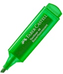 Faber-Castell Textliner 46 Μαρκαδόρος Υπογράμμισης Superflourescent Green Πράσινο 5mm 1546 PASTEL 154663