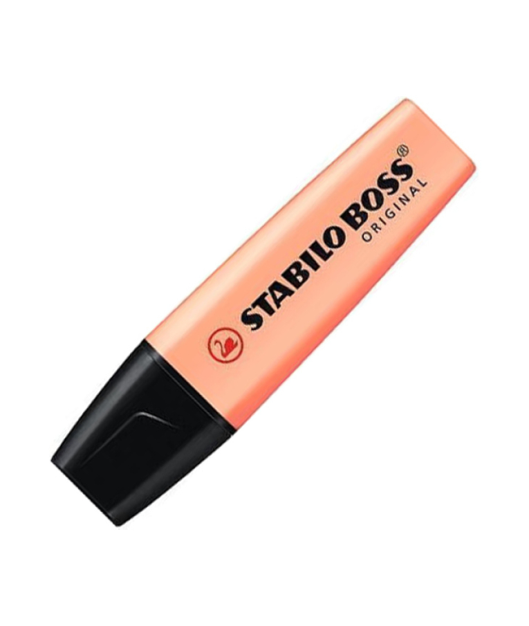 STABILO - Stabilo Μαρκαδόρος υπογραμμίσεως Boss 70/126 Pastel Creamy Peach Pastel Πορτοκαλί Παστέλ