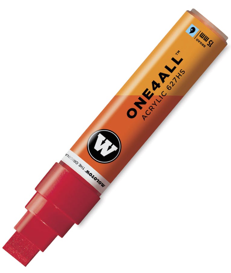 Μαρκαδόρος Κόκκινο 013 One4All Acrylic Marker Traffic Red 013 15mm tip 627.202 267HS