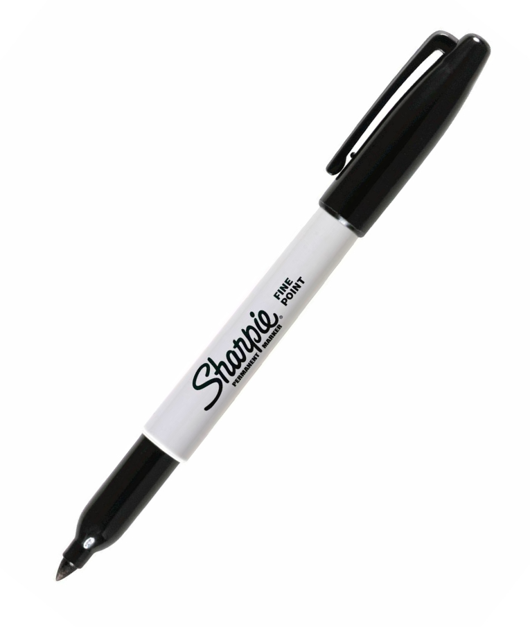 SHARPIE - Sharpie Μαρκαδόρος Ανεξίτηλος Ζωγραφικής Fine Permanent 1mm Μαύρο S0810930
