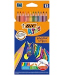 Bic Kids Evolution Stripes Σετ Παιδικές Ξυλομπογιές 12τμχ  950522