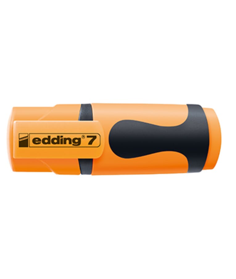 Edding Μαρκαδόρος Υπογράμμισης Edding 7 Mini Pocket 1-3 mm Πορτοκαλι 7-066