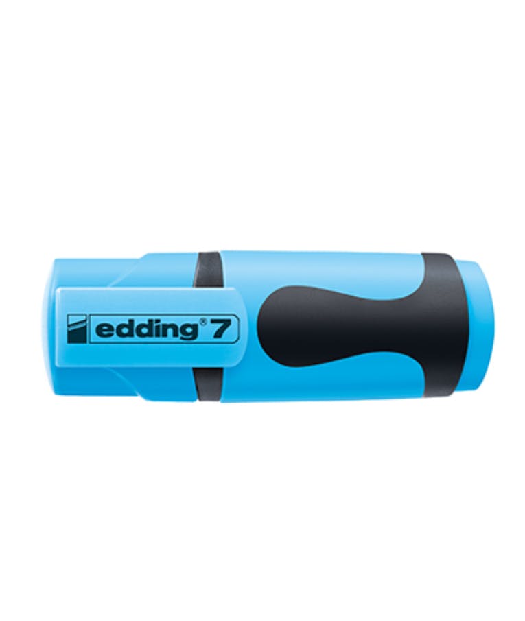 Edding Μαρκαδόρος Υπογράμμισης Edding 7 Mini Pocket 1-3 mm Μπλε 063