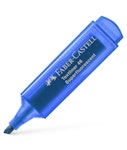 Faber-Castell Textliner 46 Μαρκαδόρος Υπογράμμισης Superflourescent FLUO Μπλε 5mm 1546 154652