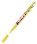Μαρκαδόρος Ανεξίτηλος Edding 751 fine paint marker Permament Metal, Glass, Plastic Κίτρινο - Pastel Yellow 1-2 mm  4-751-9-135