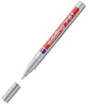 Μαρκαδόρος Ανεξίτηλος Edding 751 fine paint marker Permament Metal, Glass, Plastic Ασημί - Silver 1-2 mm  4-751054