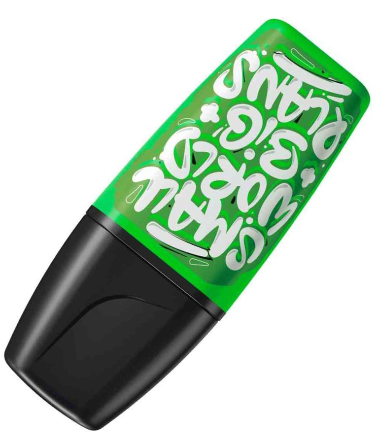 STABILO - Stabilo Μαρκαδόρος υπογραμμίσεως Boss Mini Snooze one Small World Big Plans Πράσινο 2mm-5mm 07/33-10