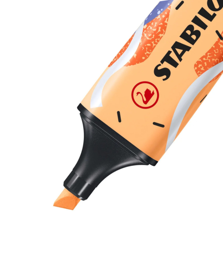 STABILO - Stabilo Μαρκαδόροι υπογραμμίσεως Boss SCHNEE Pastel Πορτοκαλί 70/125