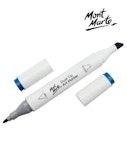 Mont Marte Art Marker Dual Tip B7 Marine Blue No62 - Μαρκαδόρος Ζωγραφικής No 62  MGRD0033_01