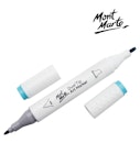 Mont Marte Art Marker Dual Tip B8 Turquoise No65 - Μαρκαδόρος Ζωγραφικής No 65 Τυρκουάζ  MGRD0032_01