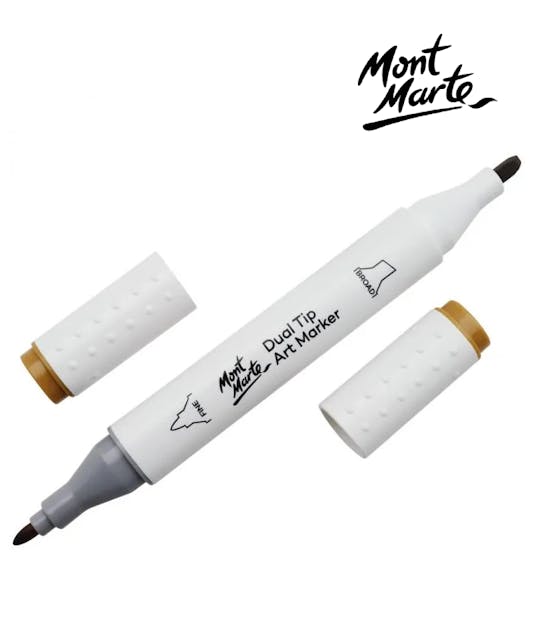 MONT MARTE - Mont Marte Art Marker Dual Tip E1 Dark Yellow No 31 - Μαρκαδόρος Ζωγραφικής No 31 Σκούρο Κίτρινο MGRD0046_01
