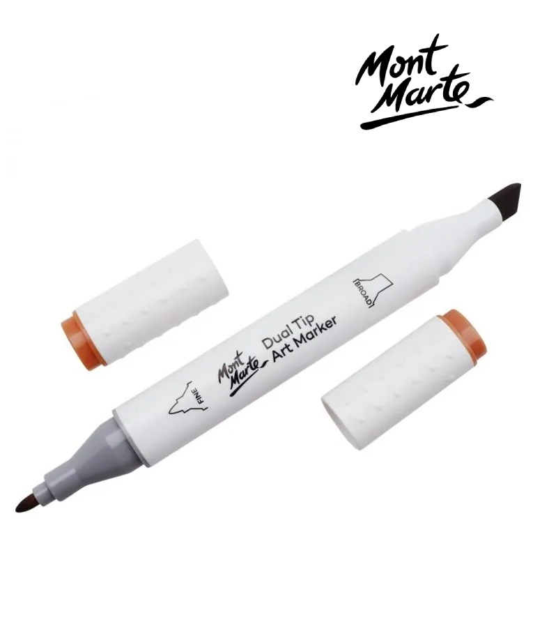 MONT MARTE - Mont Marte Art Marker Dual Tip E3 Rose Beige No 97 - Μαρκαδόρος Ζωγραφικής No 97 Rose Beige MGRD0048_01